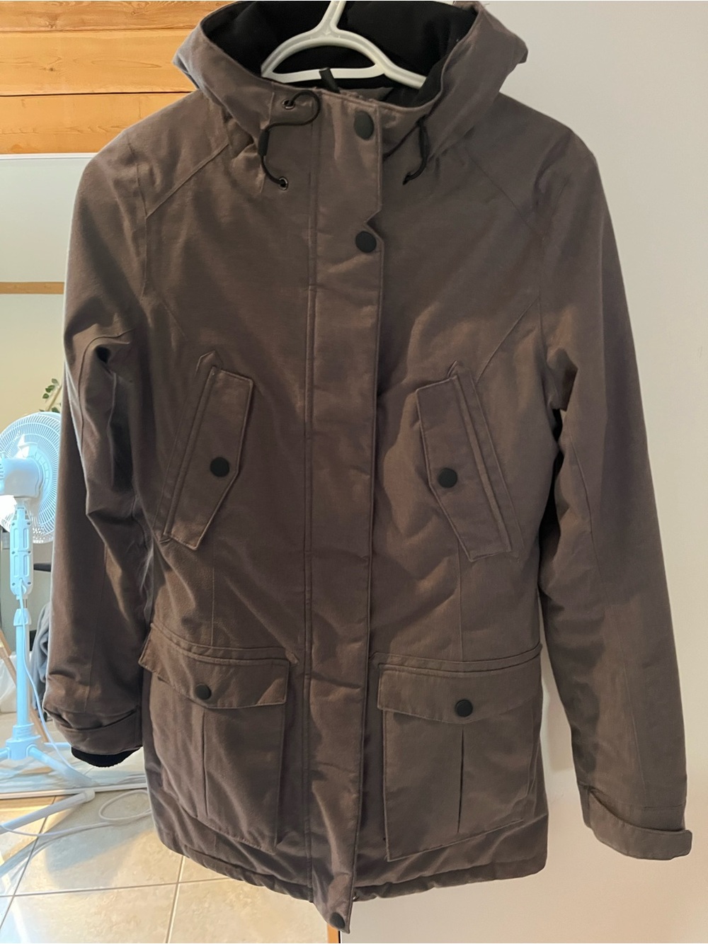 Women's Grey Ripzone Winter Jacket